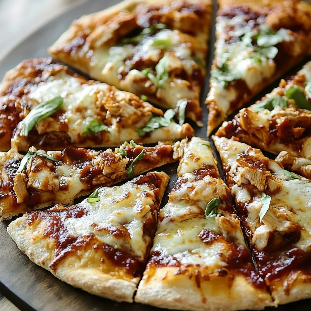 BBQ Chicken Pizza Recipe Homemade Easy