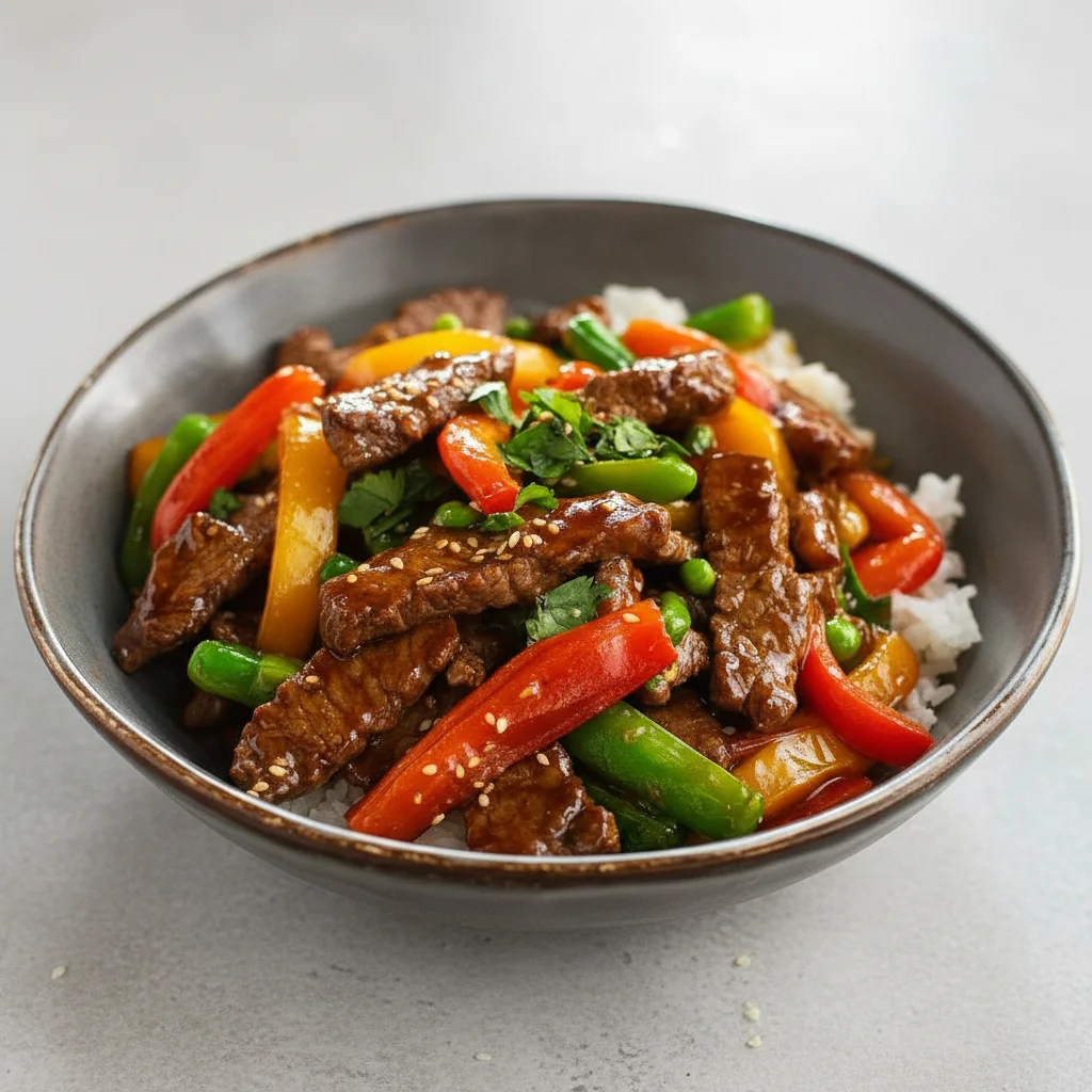 Beef Teriyaki Stir Fry Recipe Asian Cuisine