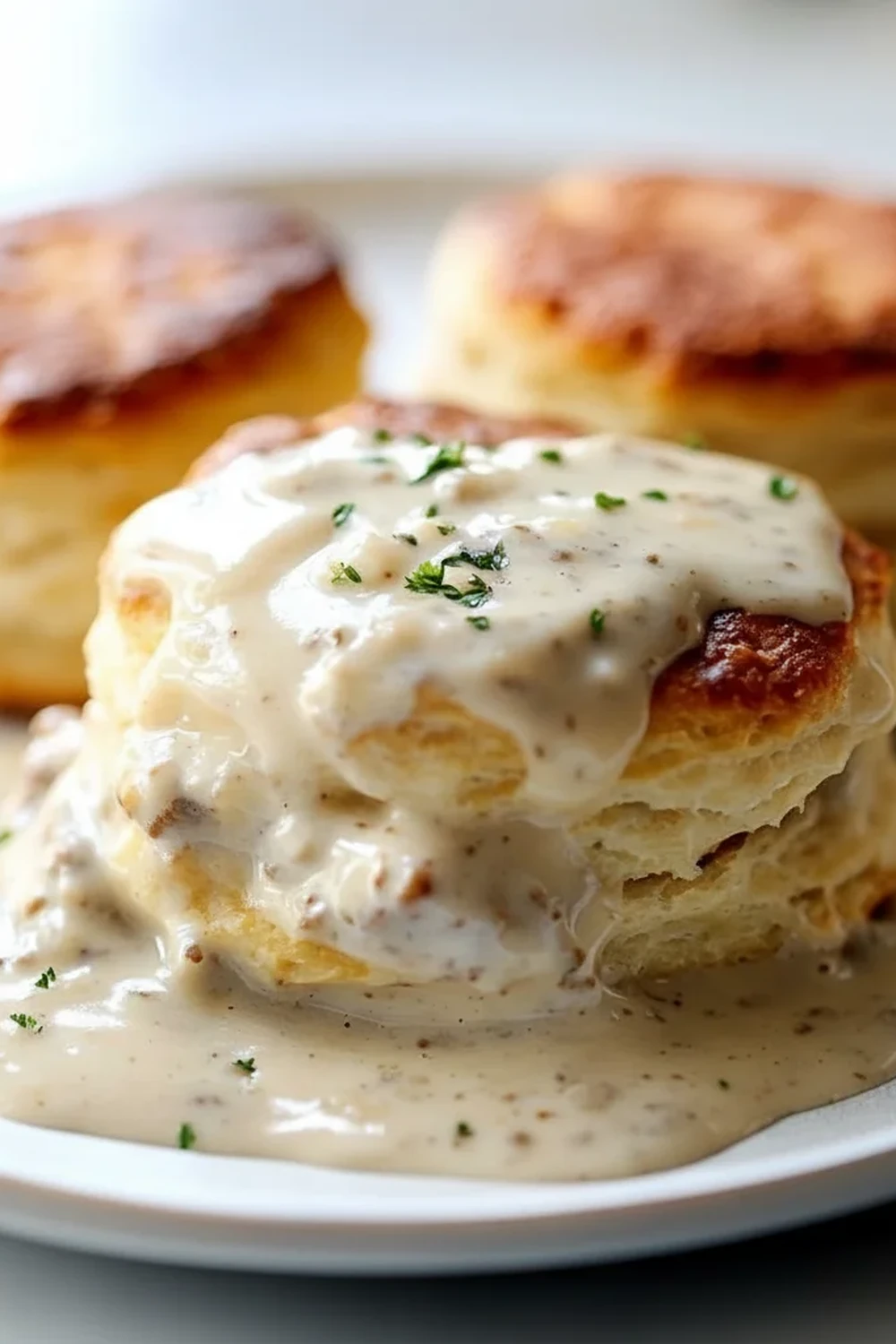 Buttery Biscuits And Gravy Recipe