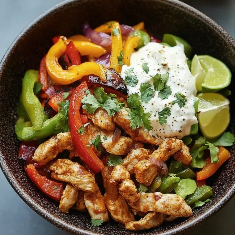 Chicken Fajita Bowl Recipe Deconstructed Tacos
