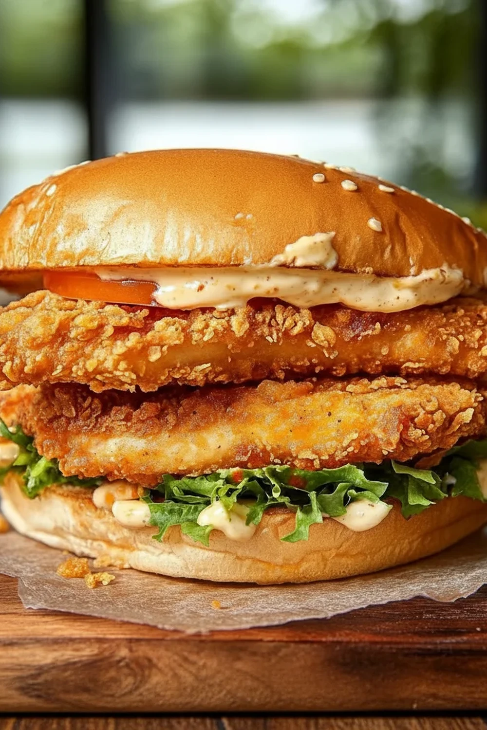 Crispy Spicy Chicken Sandwich