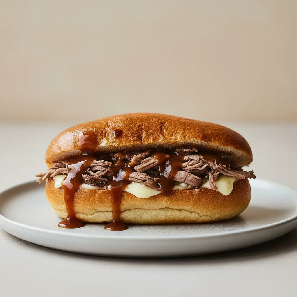 French Dip Sandwiches Recipe with Au Jus