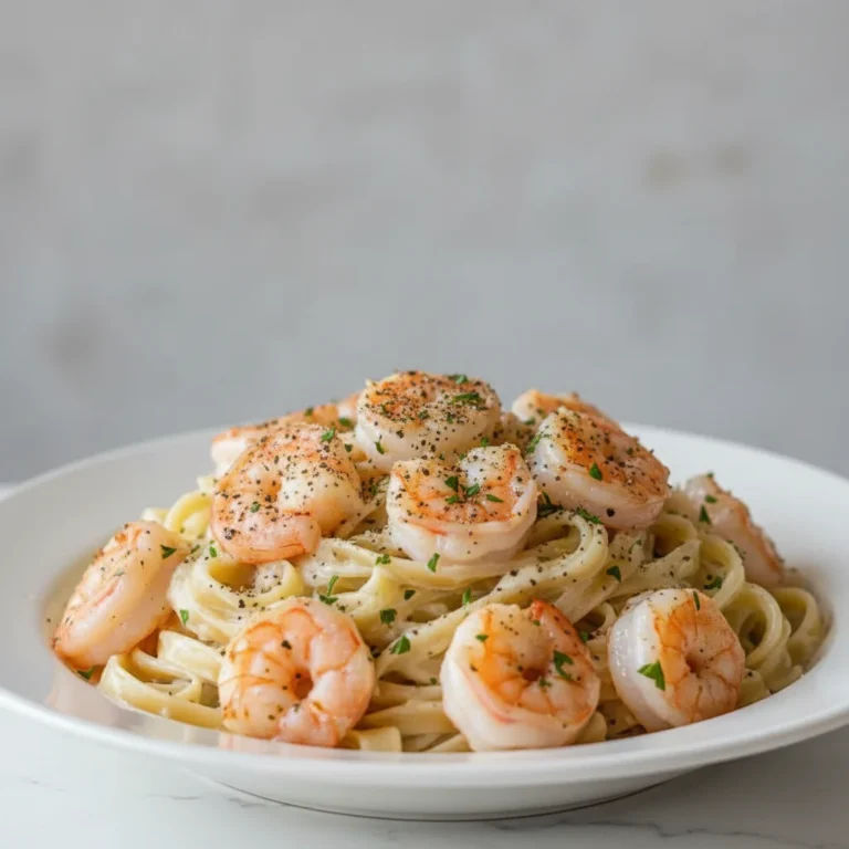 Garlic Butter Shrimp Scampi Pasta Recipe