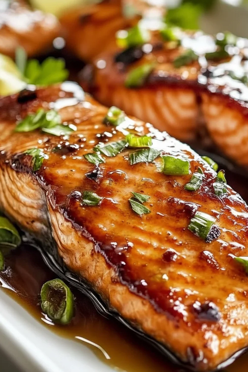 Honey Garlic Salmon Fillet Recipe
