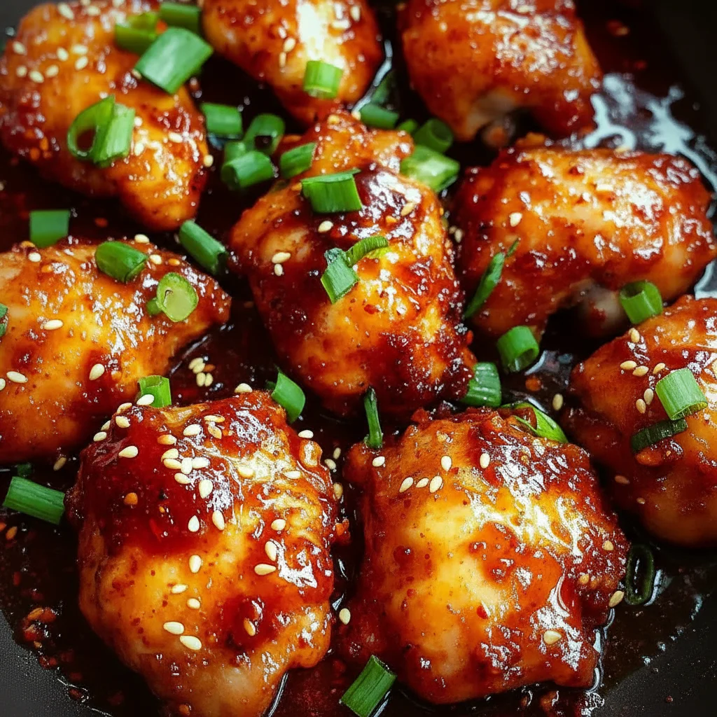 Korean Sweet Spicy Chicken Recipe Fried