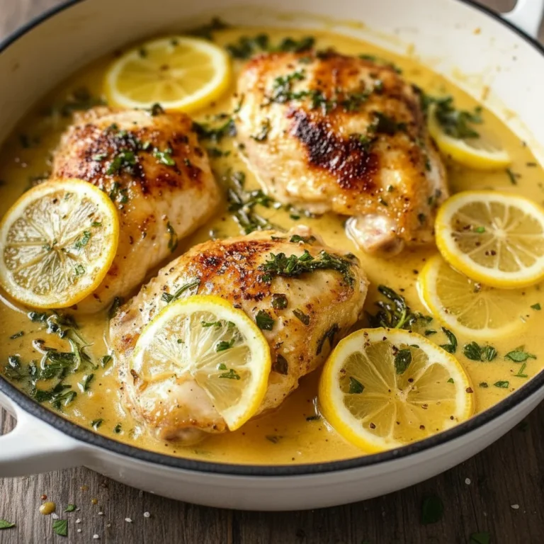 Lemon Butter Chicken Recipe with Citrus Sauce