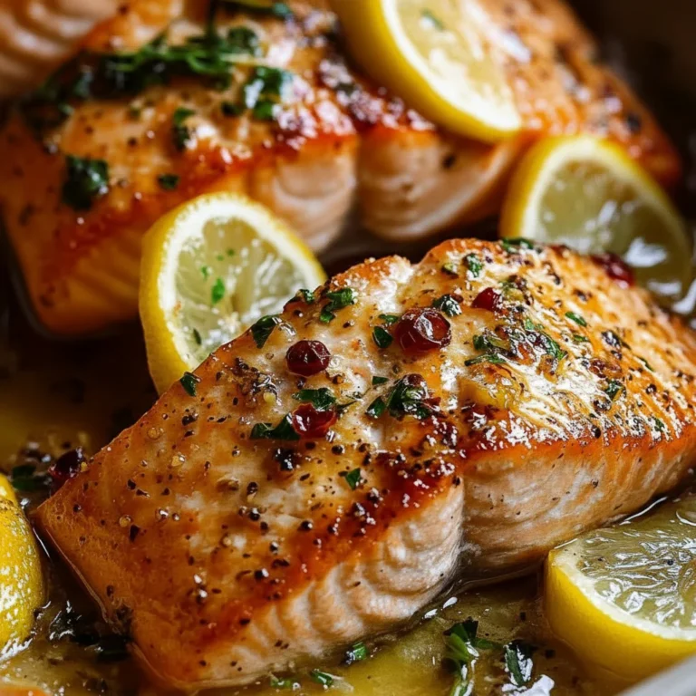 Lemon Garlic Salmon Recipe with Citrus