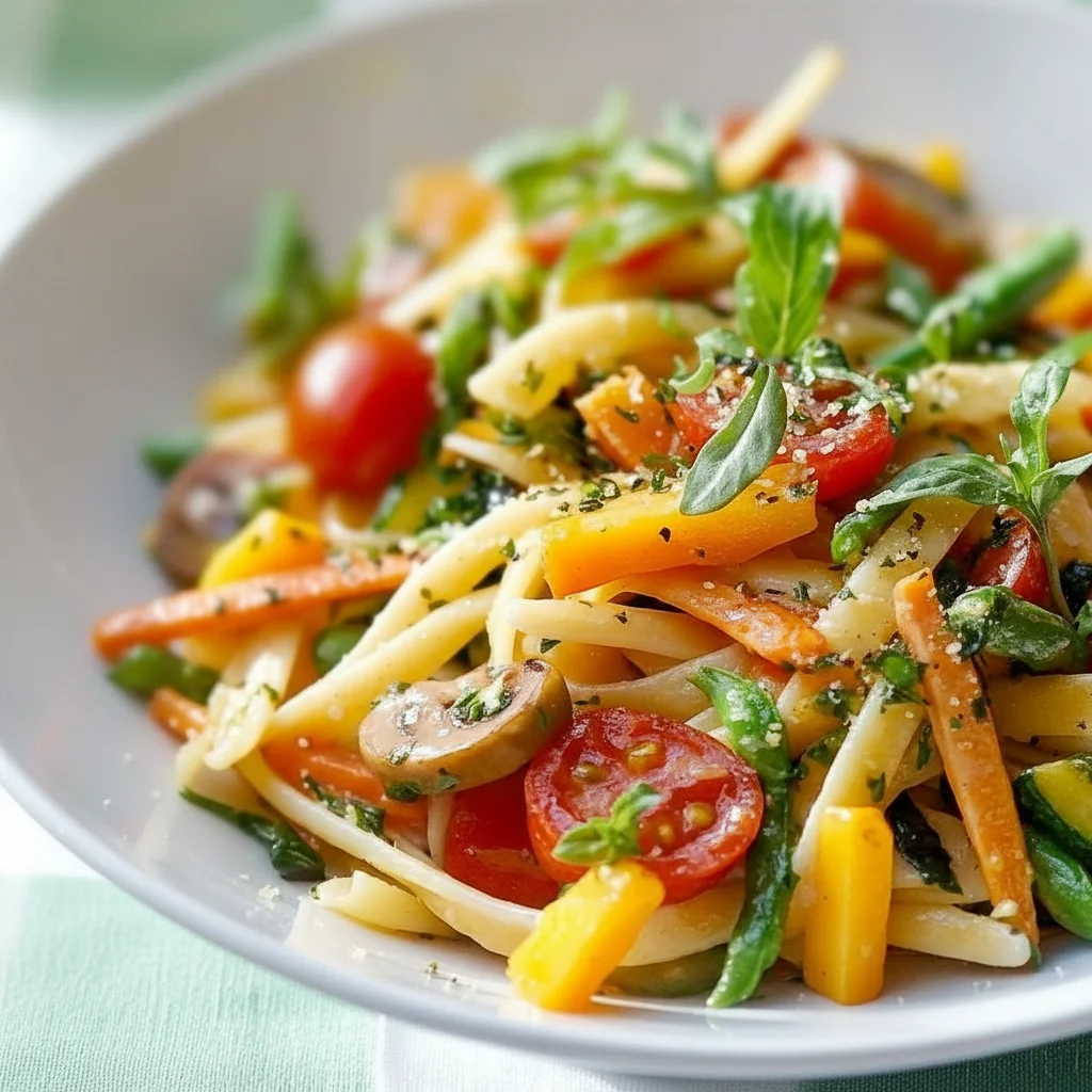 Pasta Primavera Recipe Fresh Veggie Pasta