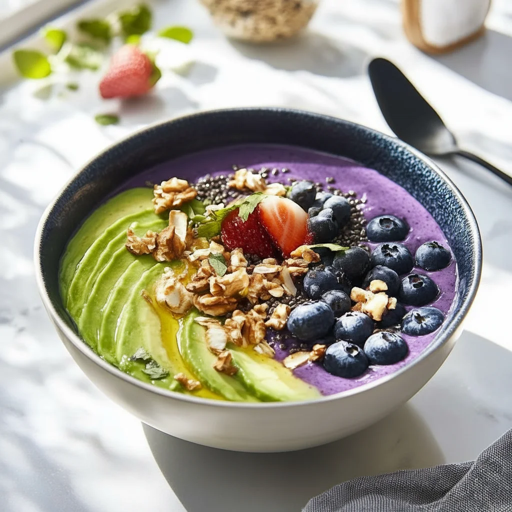 Smoothie Bowls Recipe Healthy Fruit Blend