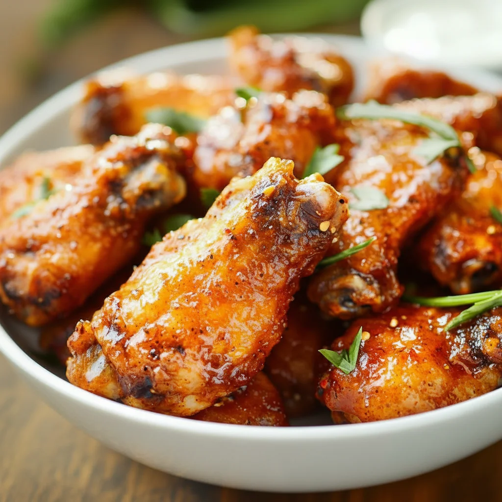 Spicy Ranch Chicken Wings Recipe Game Day