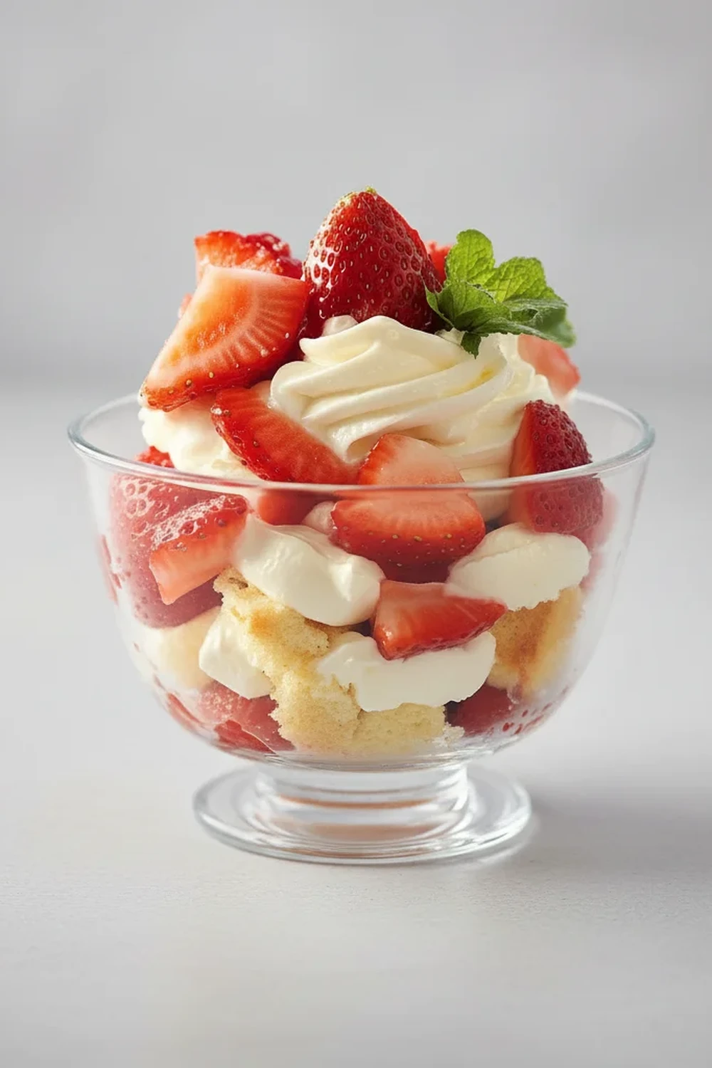 Strawberry Shortcake Trifles Recipe
