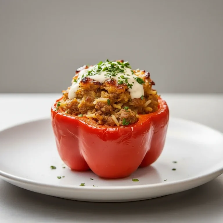 Stuffed Bell Peppers with Turkey Recipe Healthy