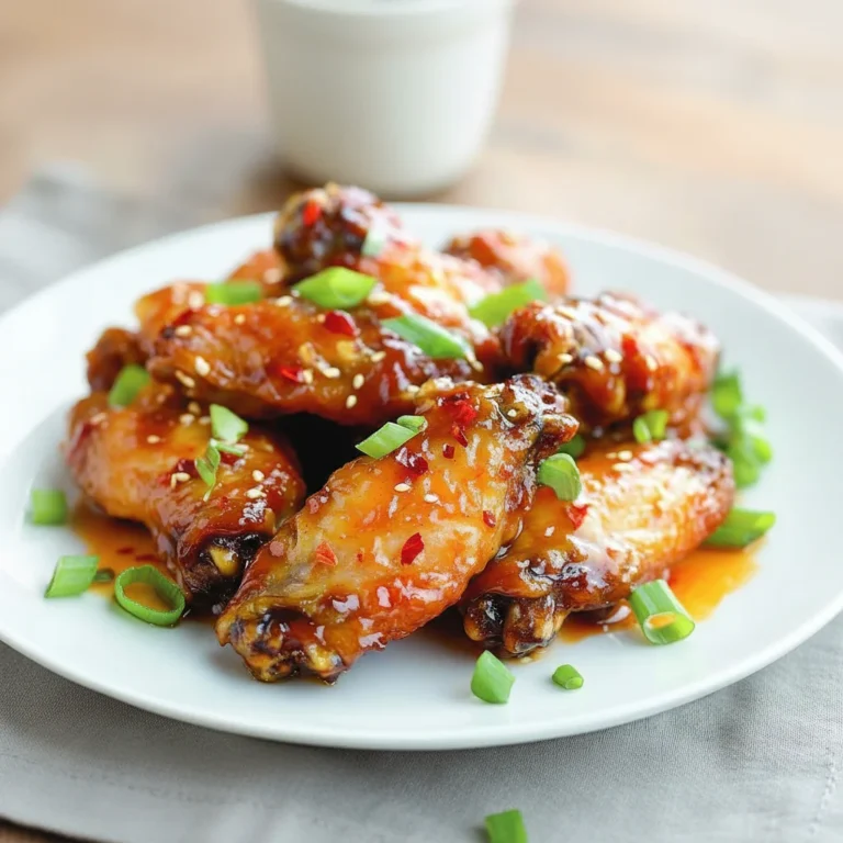 Sweet Chili Chicken Wings Recipe Sticky Appetizer