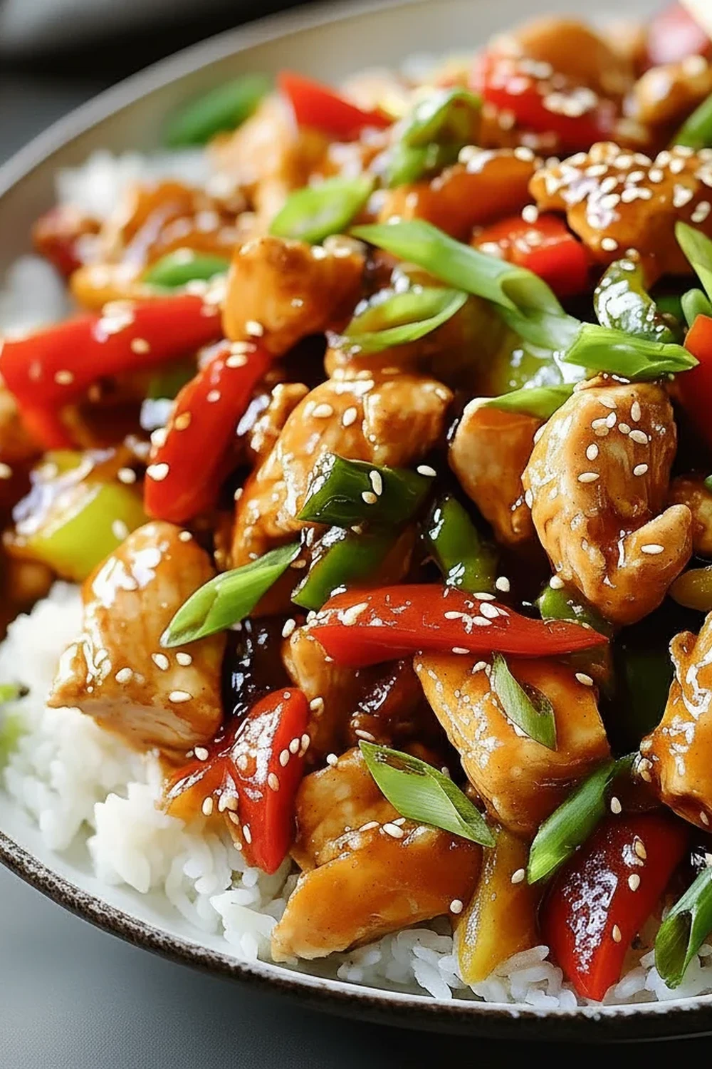 Sweet Sesame Chicken Stir Fry