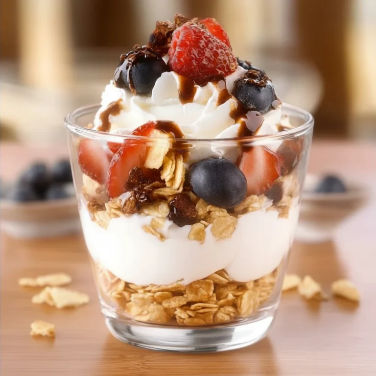 Yogurt Parfait Recipe Layered with Fresh Fruit