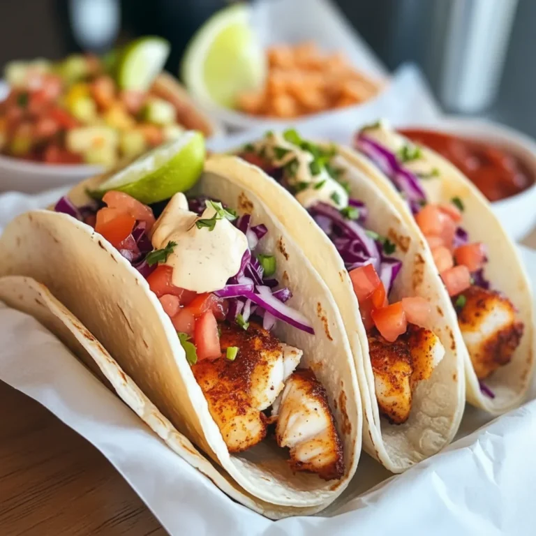 Baja Fish Tacos Recipe