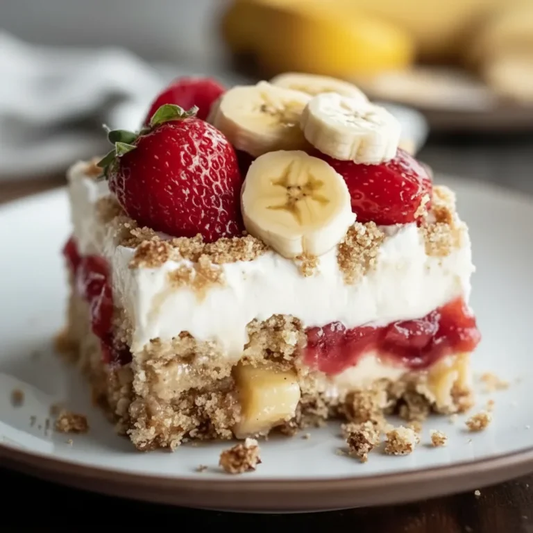 Banana Split Dump Cake