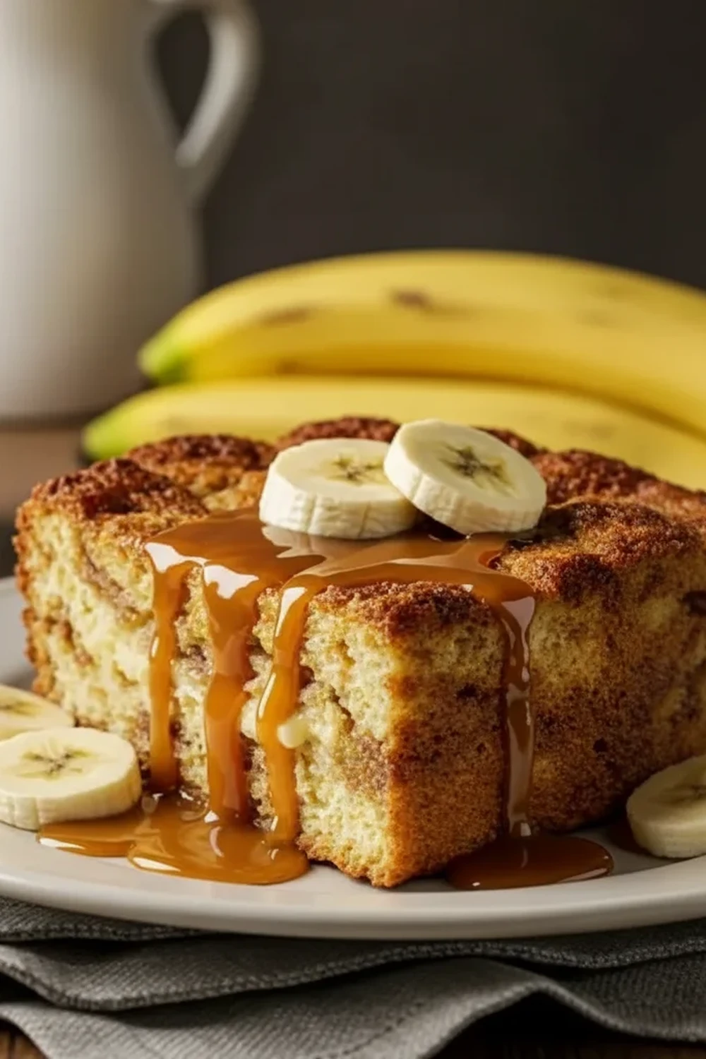 Bananas Foster Bread Pudding