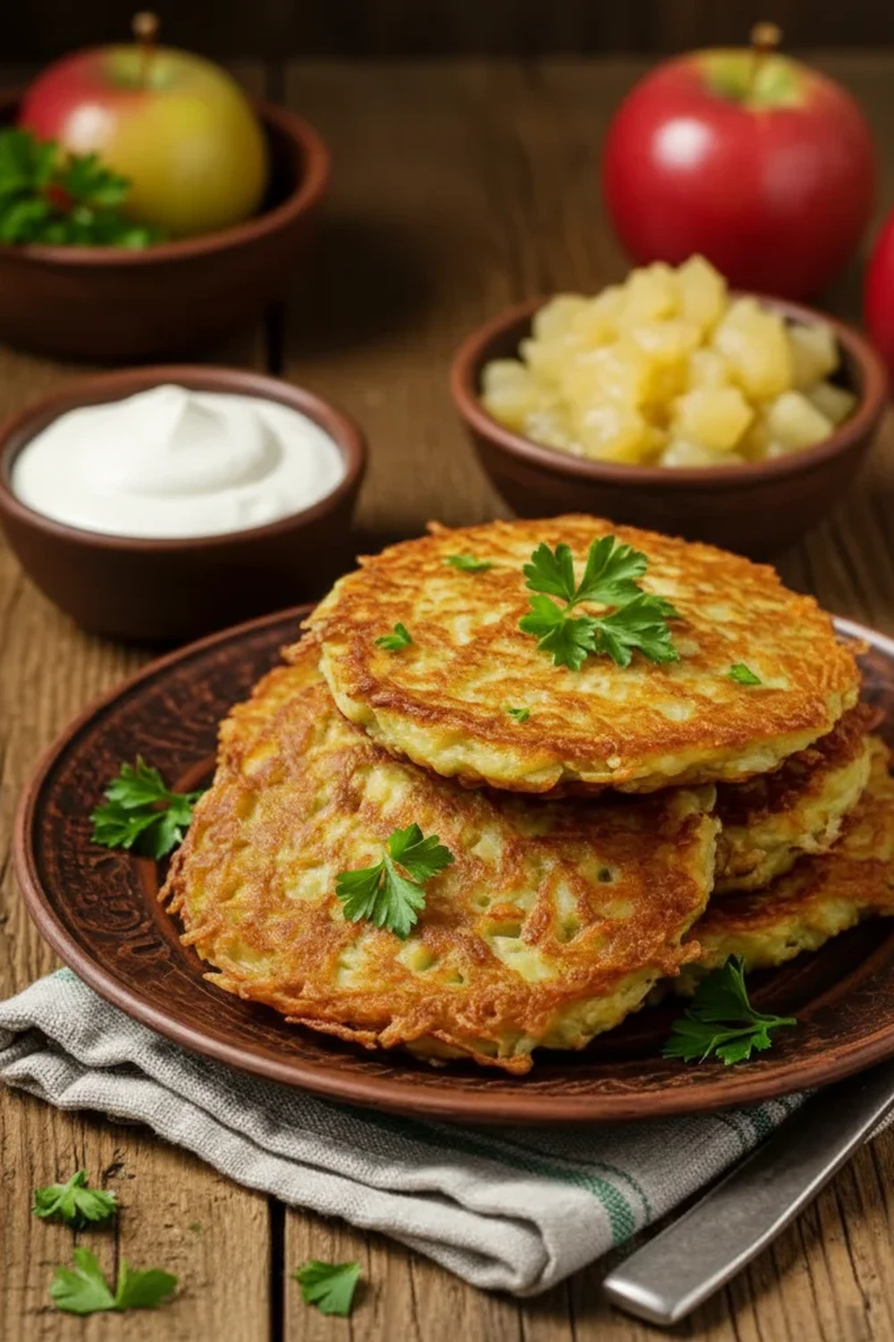 Buttery German Potato Pancakes