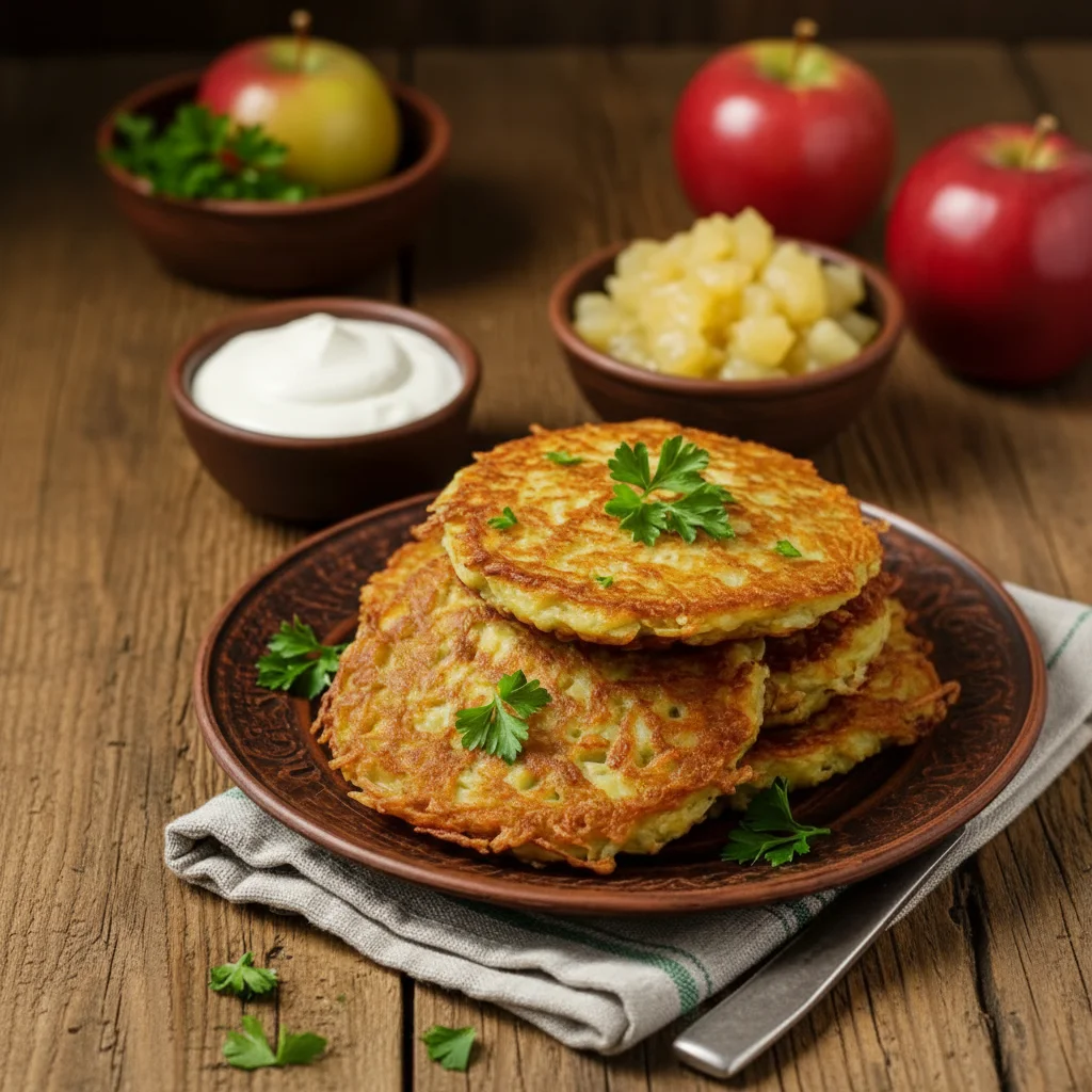 Buttery German Potato Pancakes
