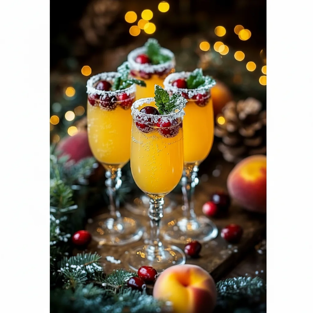 Christmas Morning Bellini Recipe Drink