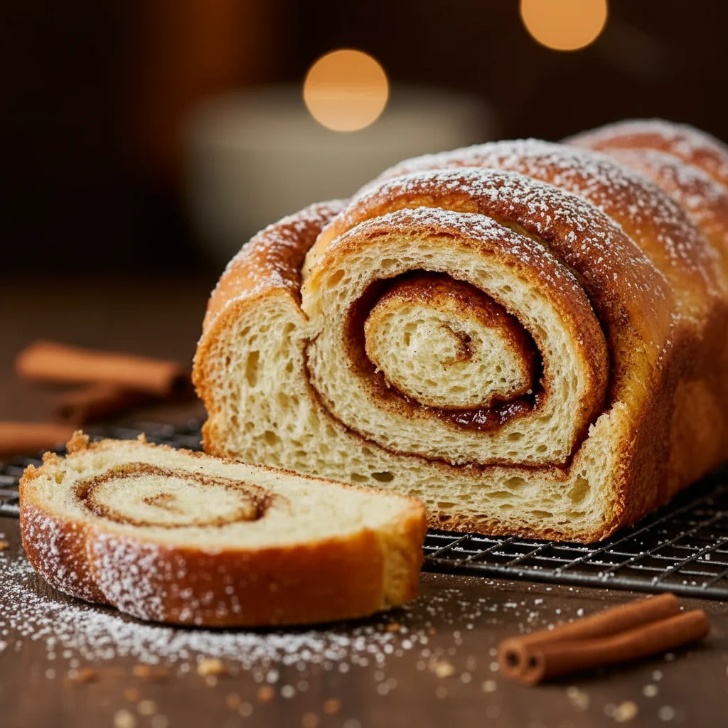 Cinnamon Swirl Donut Bread