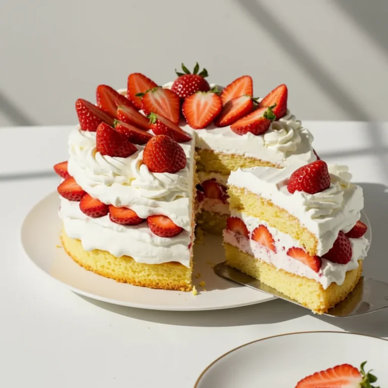 Classic Strawberry Shortcake Dessert
