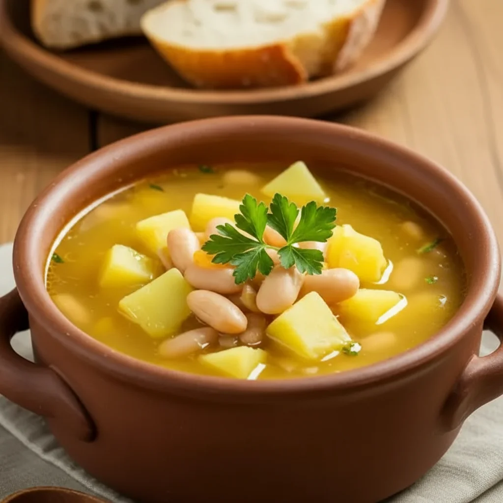 Creamy Potato Bean Soup