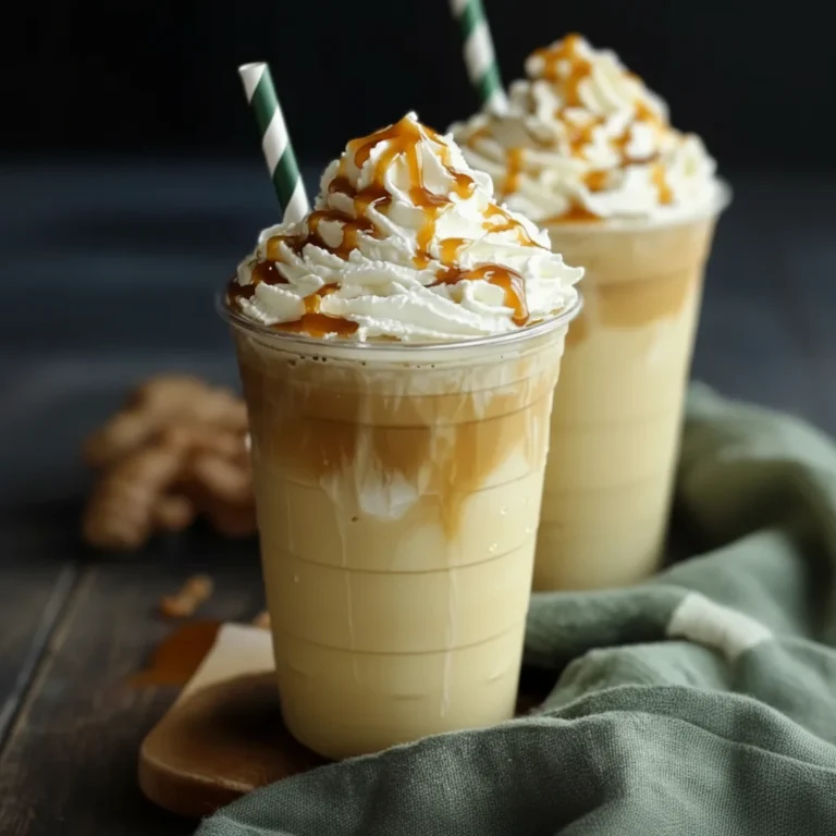 Creamy Vanilla Bean Frappuccino