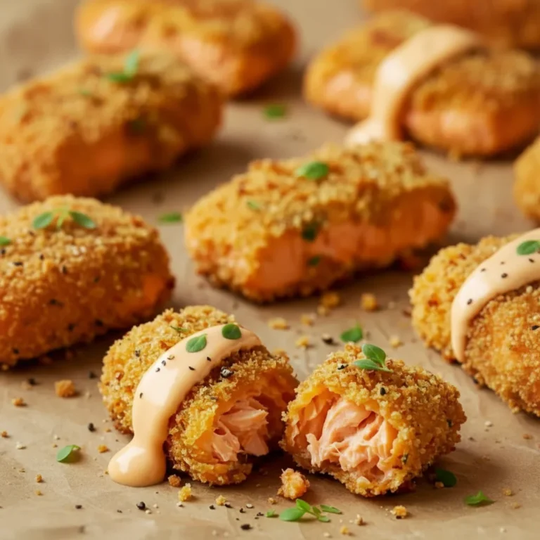 Crispy Bang Bang Salmon Bites