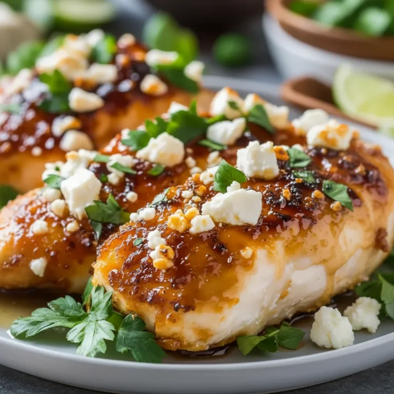 Crispy Hot Honey Feta Chicken Recipe