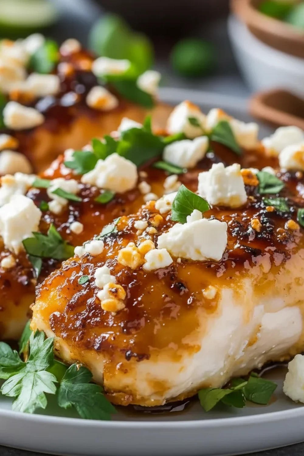 Crispy Hot Honey Feta Chicken Recipe