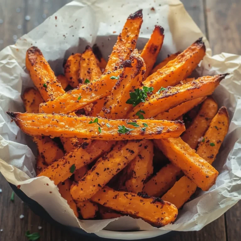 Crispy Oven Baked Sweet Potato Fries