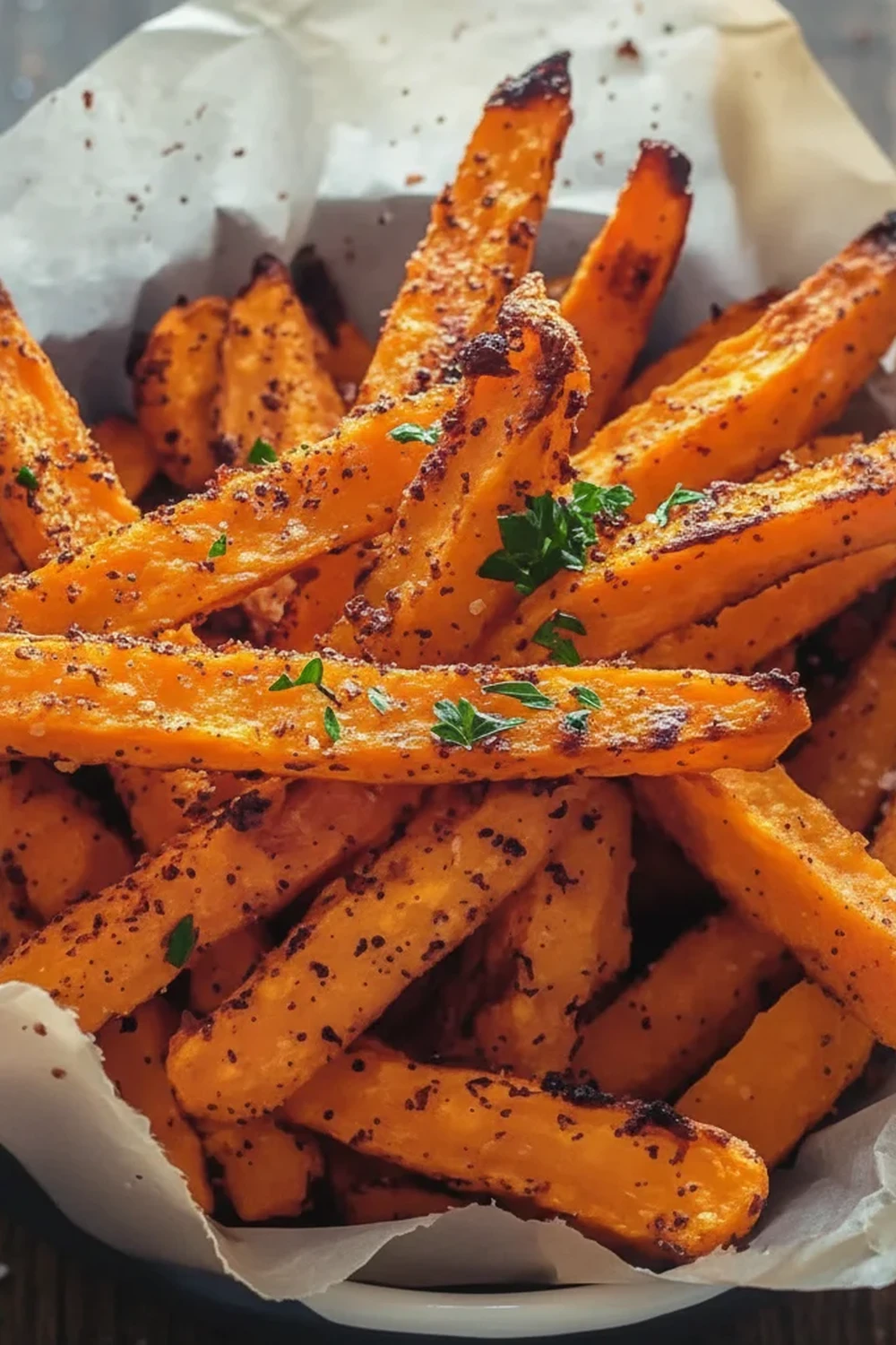 Crispy Oven Baked Sweet Potato Fries