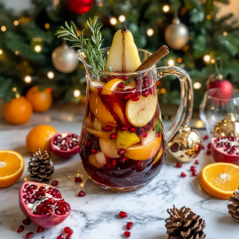 Festive Christmas Sangria Prosecco