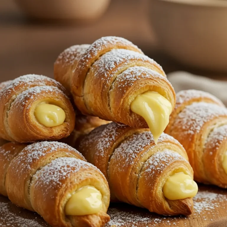 Flaky Crescent Rolls Cheesecake