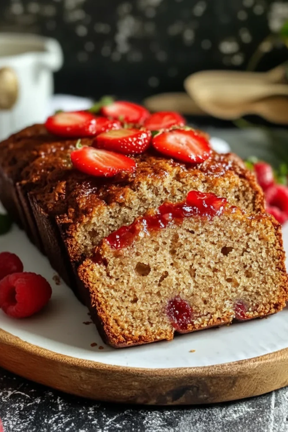 Strawberry Banana Bread Recipe