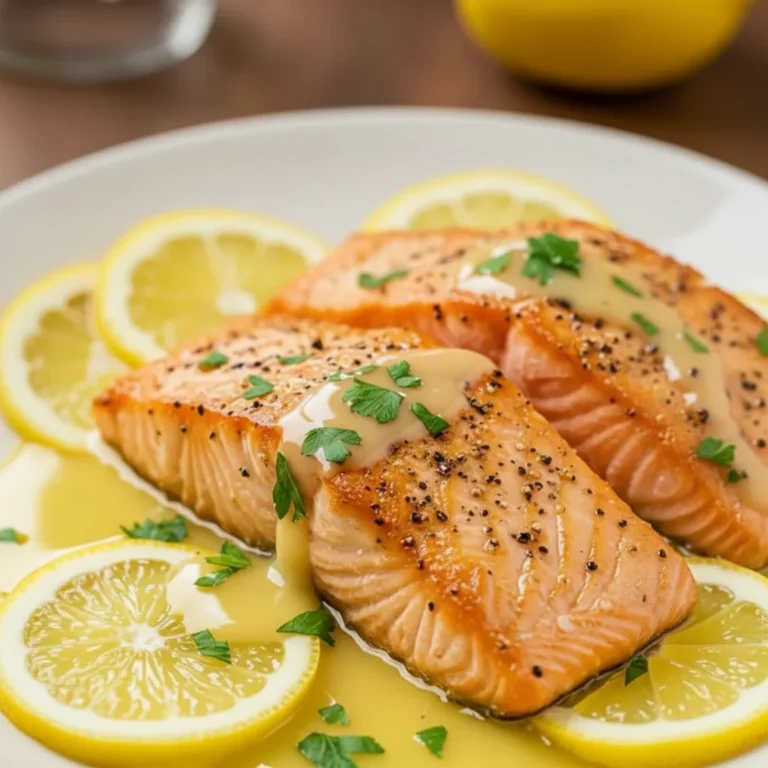Garlic Butter Baked Salmon