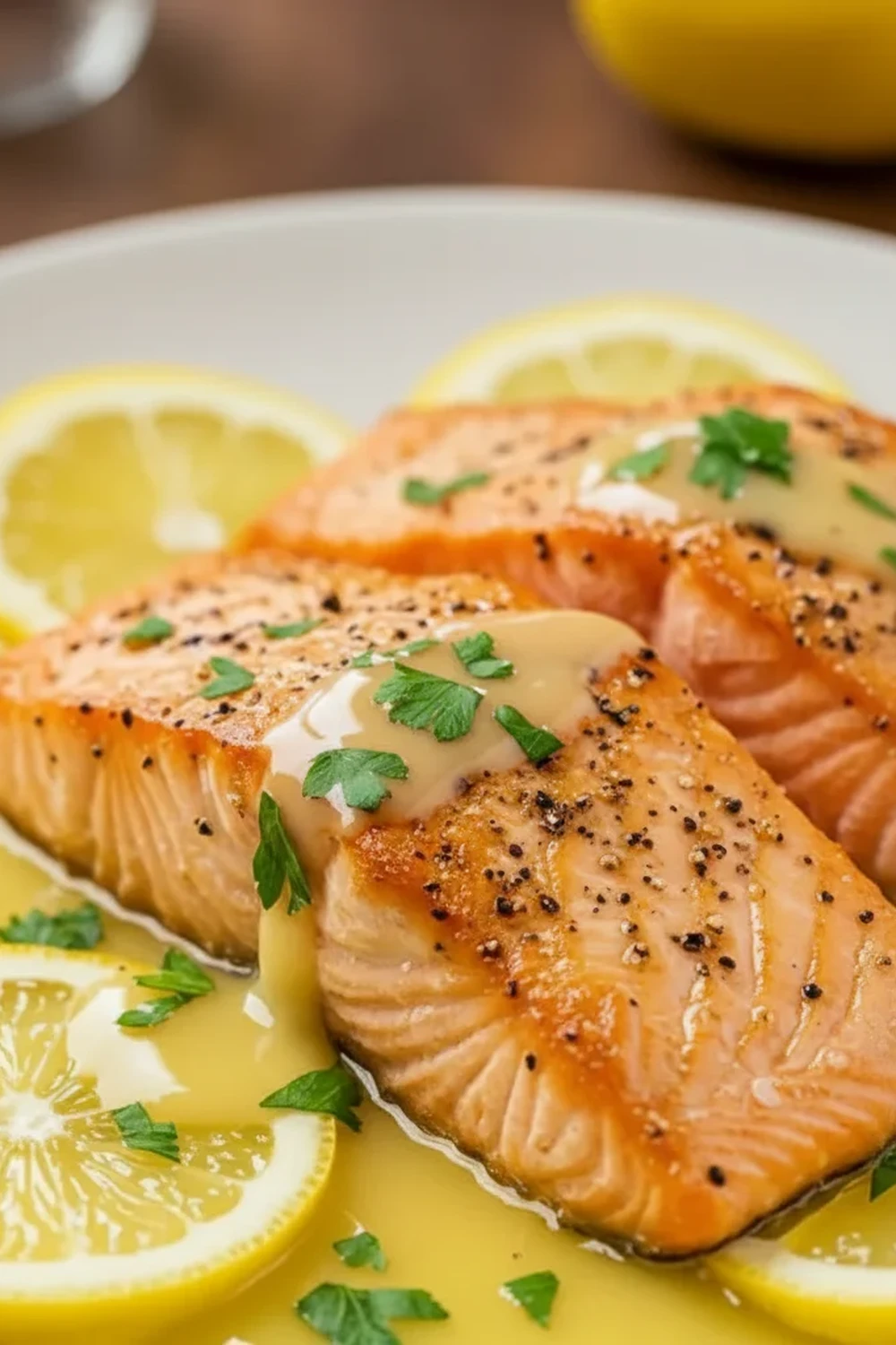 Garlic Butter Baked Salmon