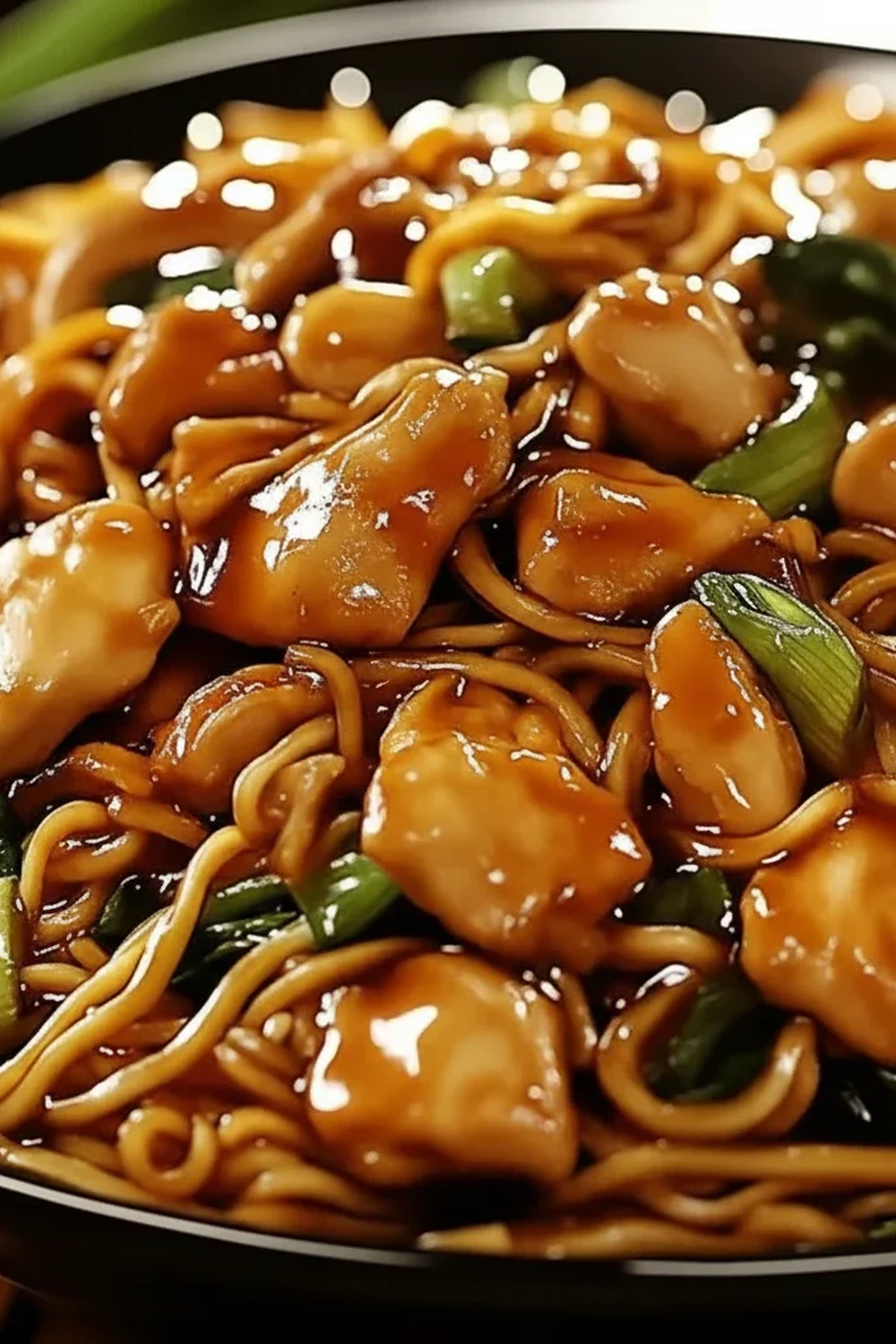 Garlic Chicken Lo Mein