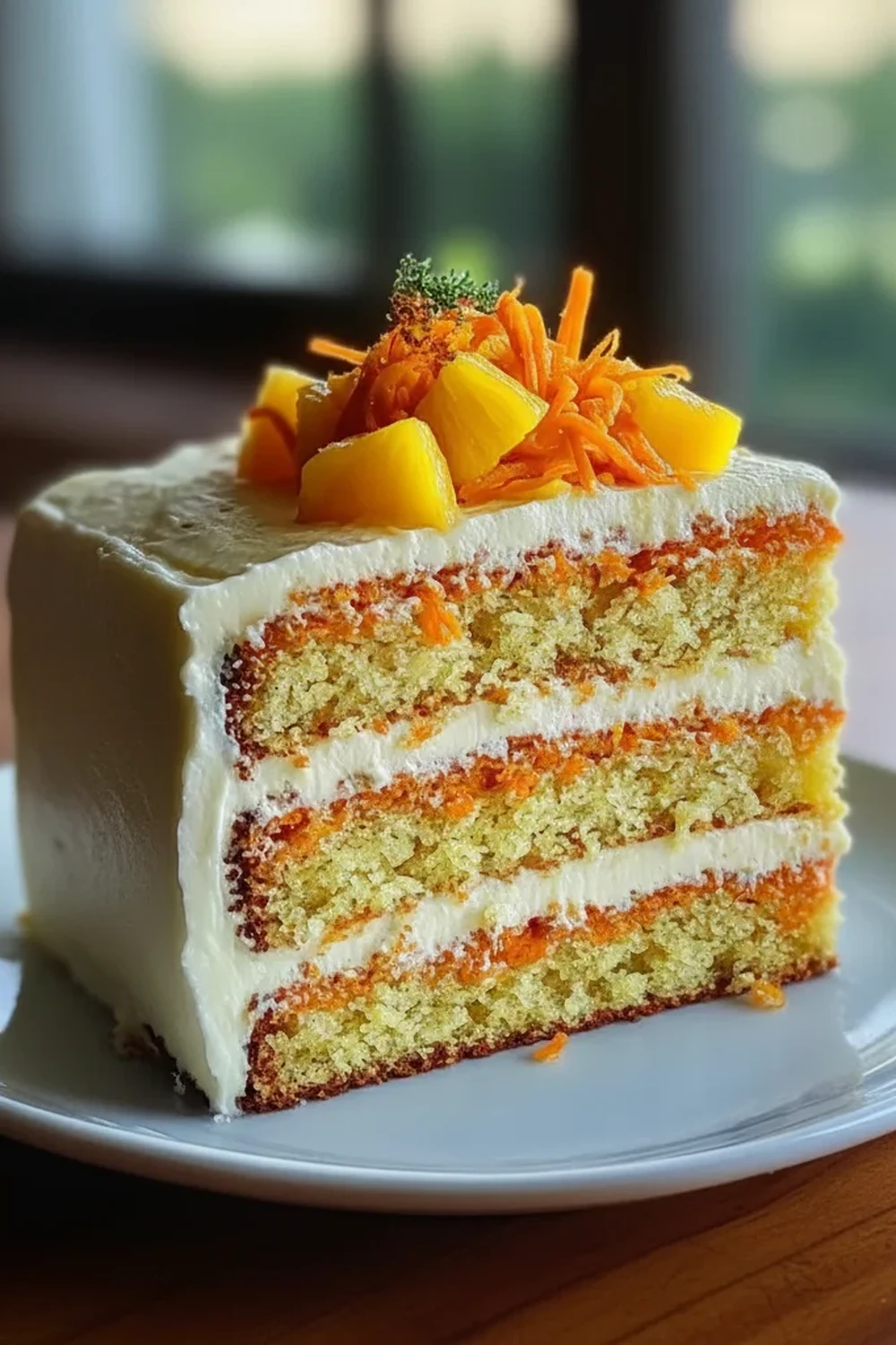 Hawaiian Carrot Pineapple Cake
