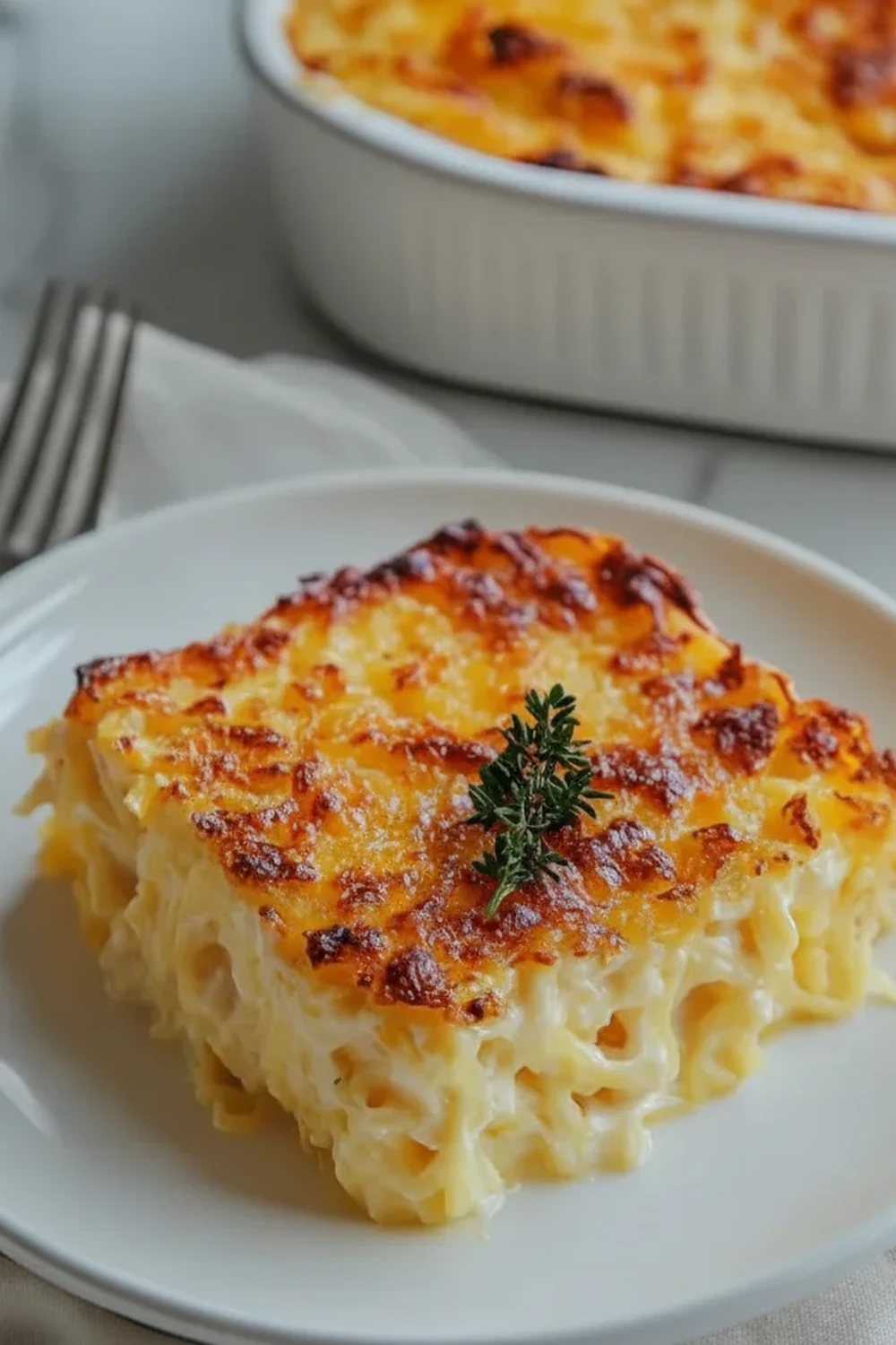 Spaghetti Squash Au Gratin