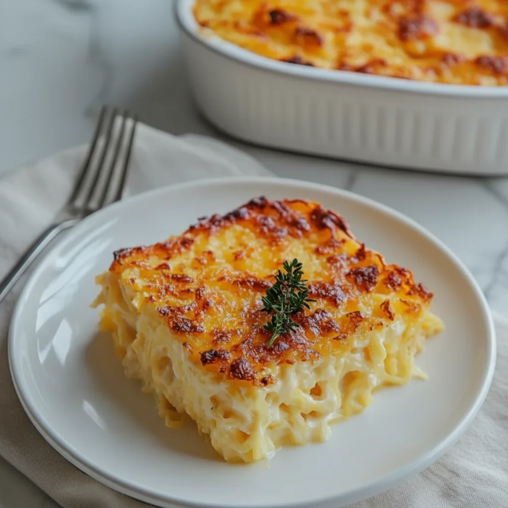 Healthy Spaghetti Squash Au Gratin