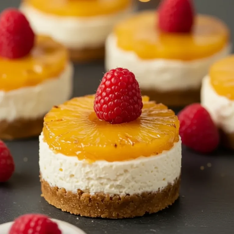 Mini Pineapple Upside Down Cakes