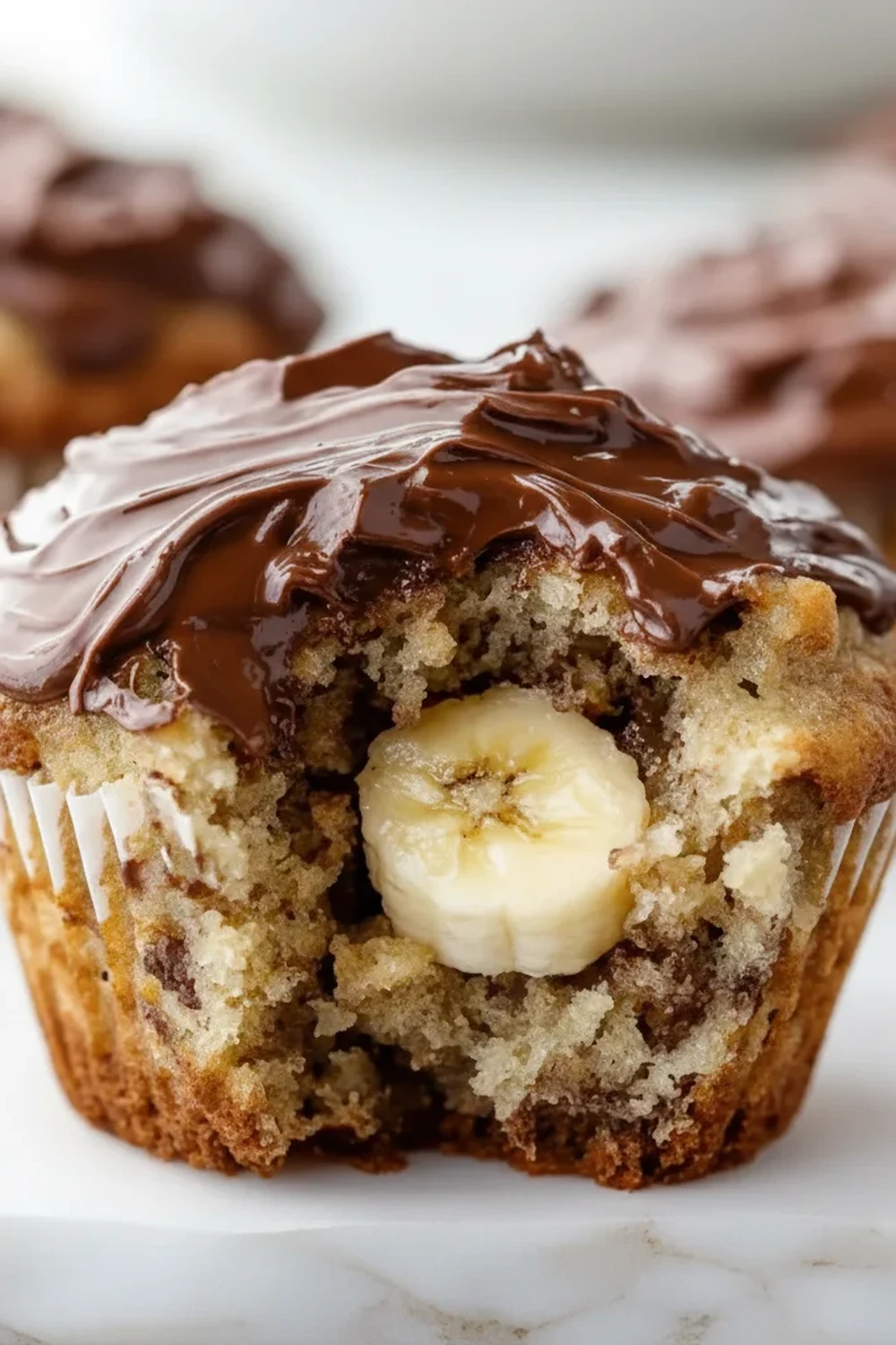 Nutella Banana Muffins