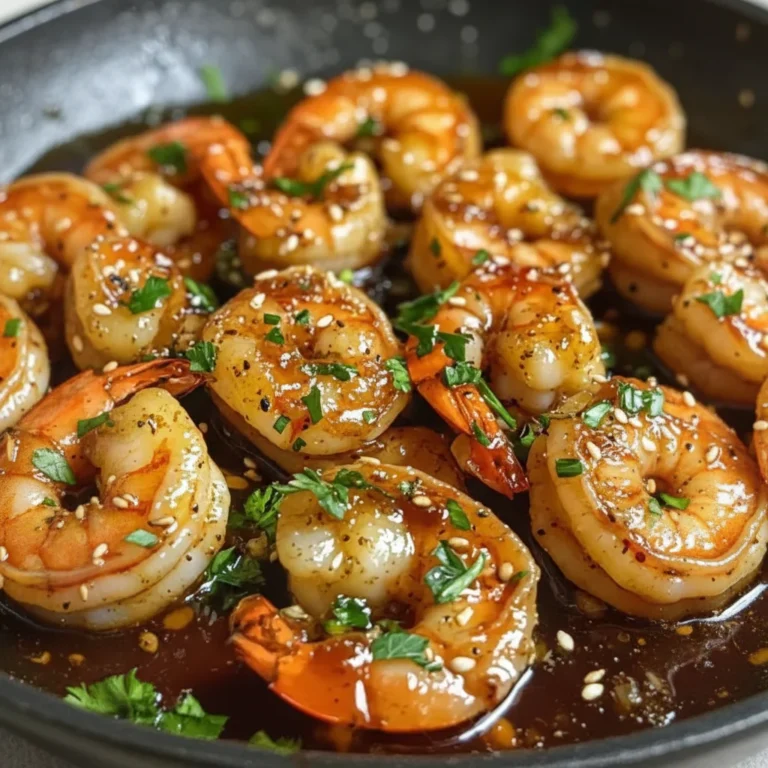 Savory Honey Garlic Shrimp Delight