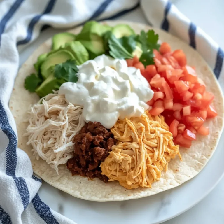 Seven Layer Chicken Burritos