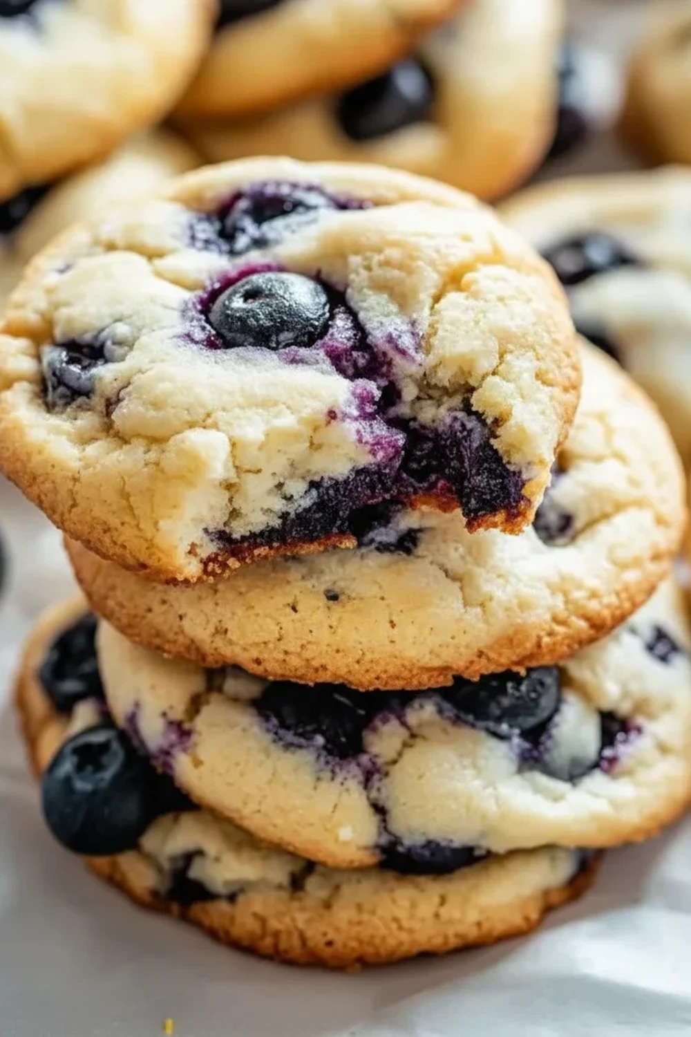 Lemon Blueberry Cookies