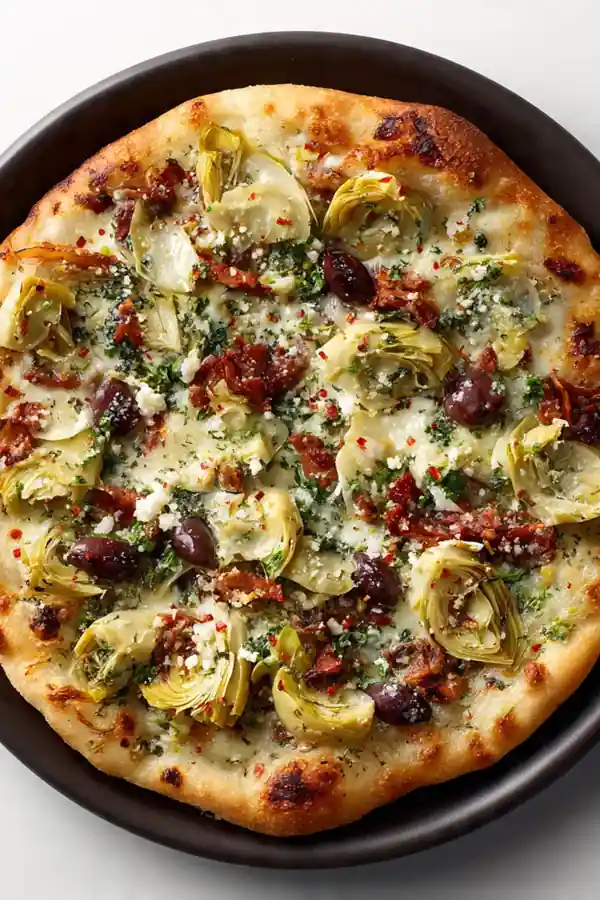 Artichoke & Olive Tapenade Pizza Bowl