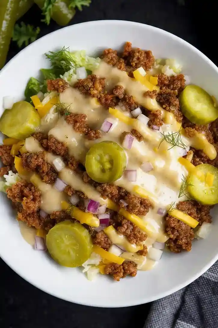 BBQ Big Mac Smash Bowl